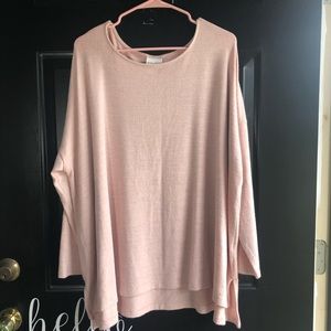 Soft Pink Women’s sweater 2X